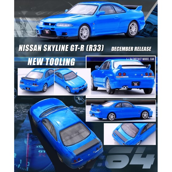 Inno64 Nissan Skyline Gt R R33 Lm Limited - 1