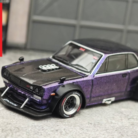 Pop Race Skyline Gt R V8 Drift Hakosuka Hong Kong Toycar Salon 2024 - 1