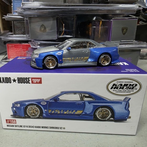 Kaido House Nissan Skyline Gtr R34 Kaido Works Shinjuku V2 Chase - 1