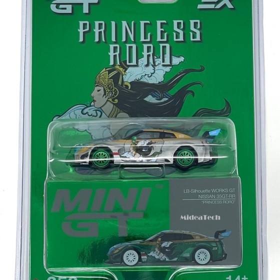 Mini Gt Lb Silhouette Works Gt Nissan 35gt Rr Princess Roro Chase - 4