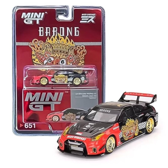 Mini Gt Lb Silhouette Works Gt Nissan 35gt Rr Barong - 1