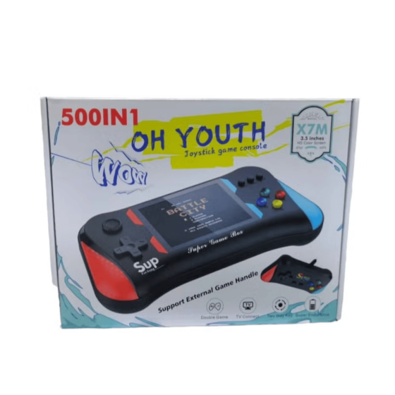 SUP Retro Handheld Game Console 500 Classic Games - Black - 3