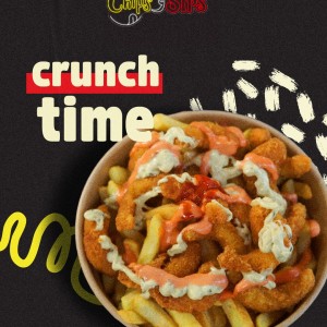 Loaded Shrimp Fries (L)